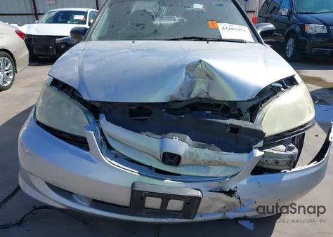 2005 Honda Civic Lx from USA, damaged, VIN 2HGES16545H620072